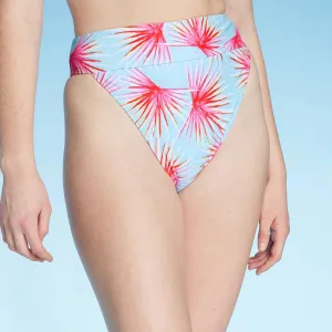 Xhilaration Juniors' High Leg High Waist Bikini Bottom AFU28B