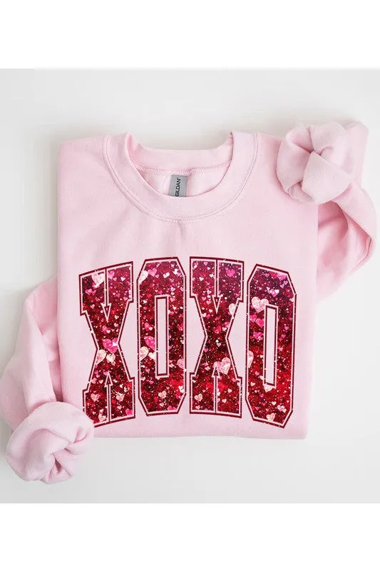 XOXO FLEECE SWEATSHIRT