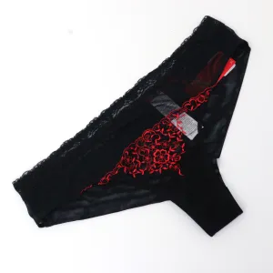 Yamamay Brazilian Knickers Black