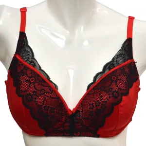 Yamamay Padded Balcony Bra Red