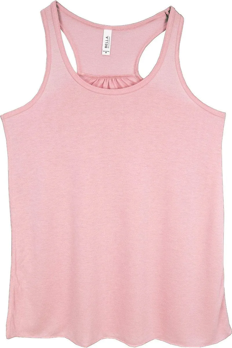 Yes I Like Pina Coladas Flowy Racerback Tank
