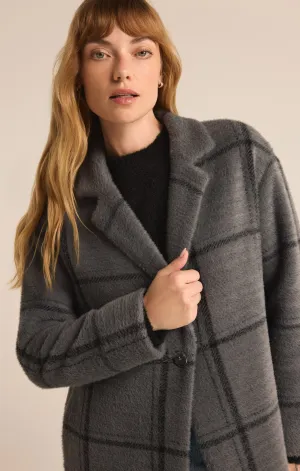 Z Supply Mason Windowpane Coat