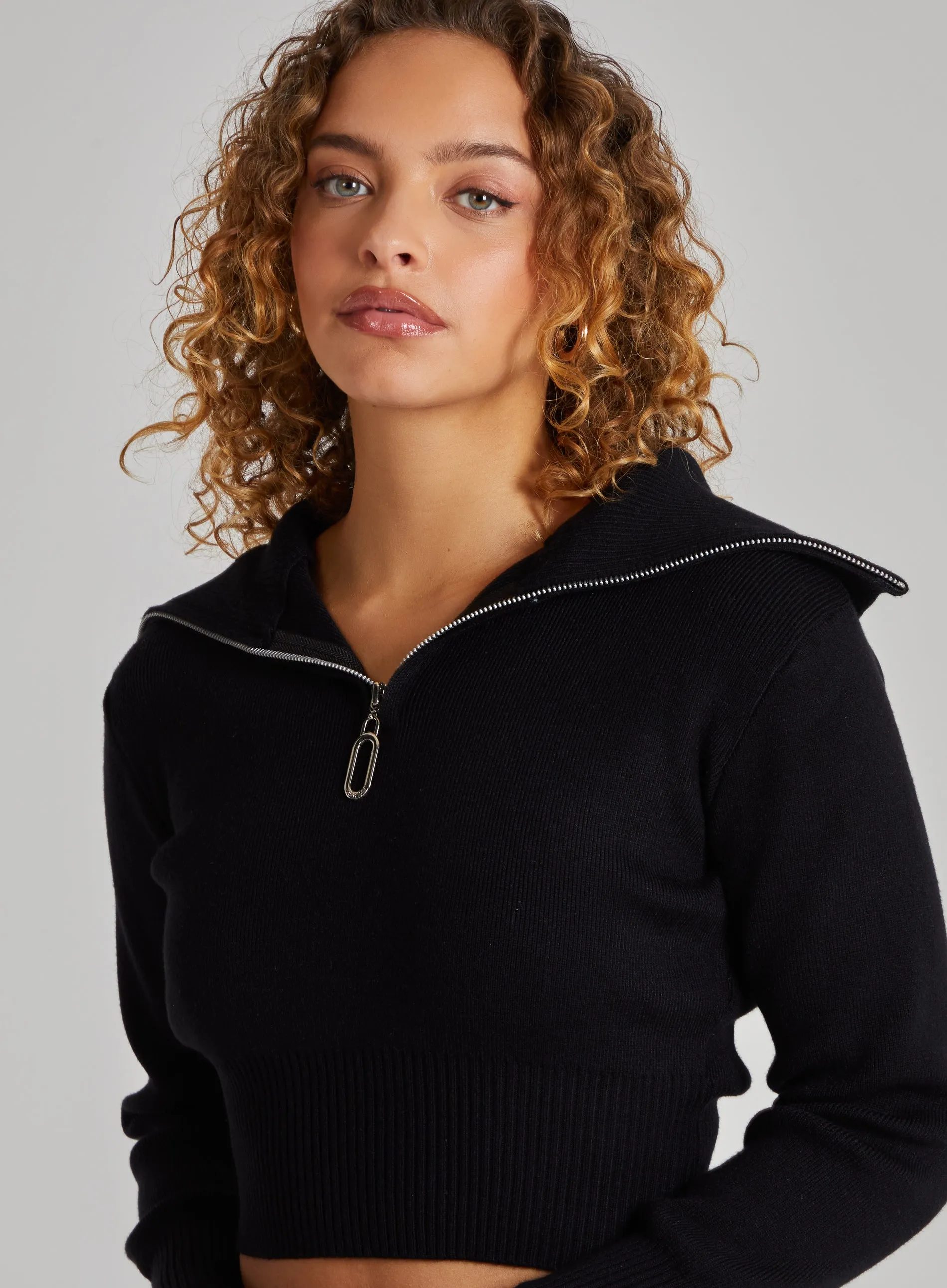 Zip Up Sweat